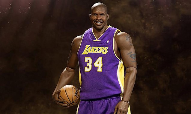 ENTERBAY 推出 REAL MASTERPIECE NBA ACGHK 2015 限定 Shaq O’Neal 双人偶套装